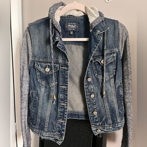 Silver denim jacket
